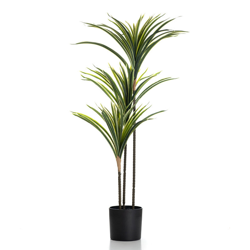 90cm Real Touch Variegated Yucca